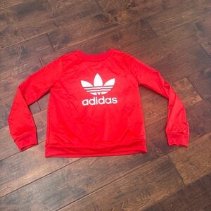 Adidas Bold Red Crewneck